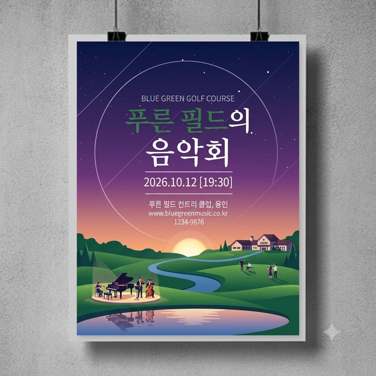 전단지 제작 예시